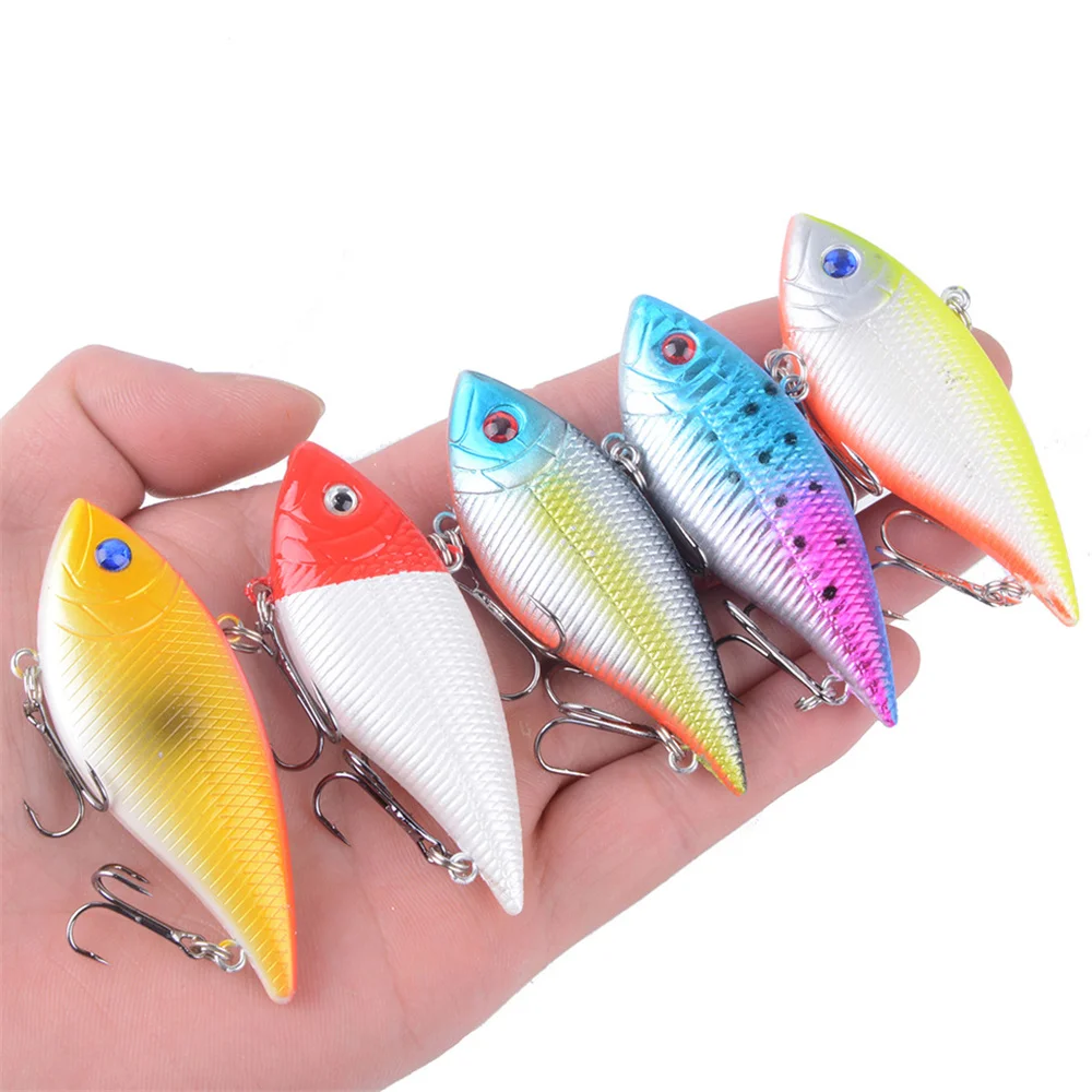 1 Uds. Señuelo de Pesca VIB con vibración que se hunde, 6,5 cm, 10g, cebo duro Artificial, Swimbait, Peche, Lucio, Trolling, aparejos de Pesca - imagen 4