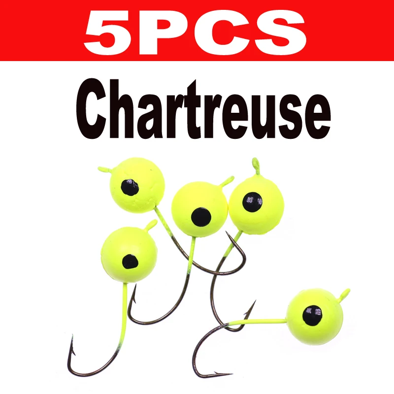 5PCS Chartreuse