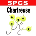 5PCS Chartreuse