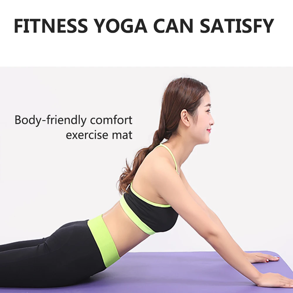 183x61x1cm Thickened Non-Slip Yoga Mats Sport Gym Soft Pilates for Sport Body Building Fitness Esterilla Pilates Gymnastics Pads - imagen 2