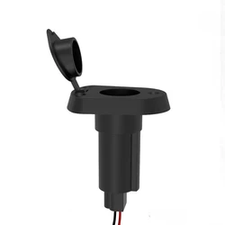 ANHEART Luz de navegación popa – Base enchufable acero inoxidable