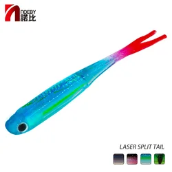 Señuelo Carpa NOEBY – Cola de pez dividida, malla Real, 7,5-11,5 cm