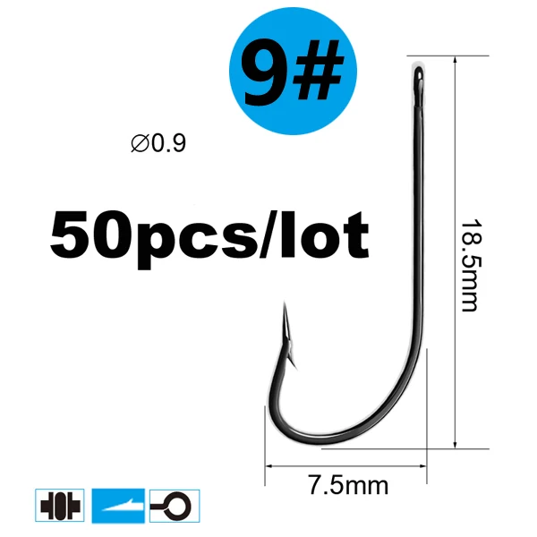 50pcs size 9