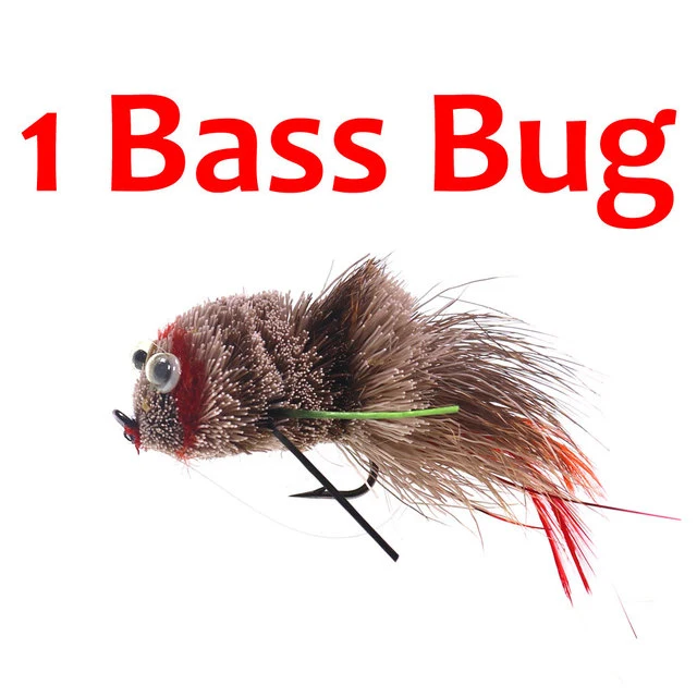 1pc Bass Bug Fly