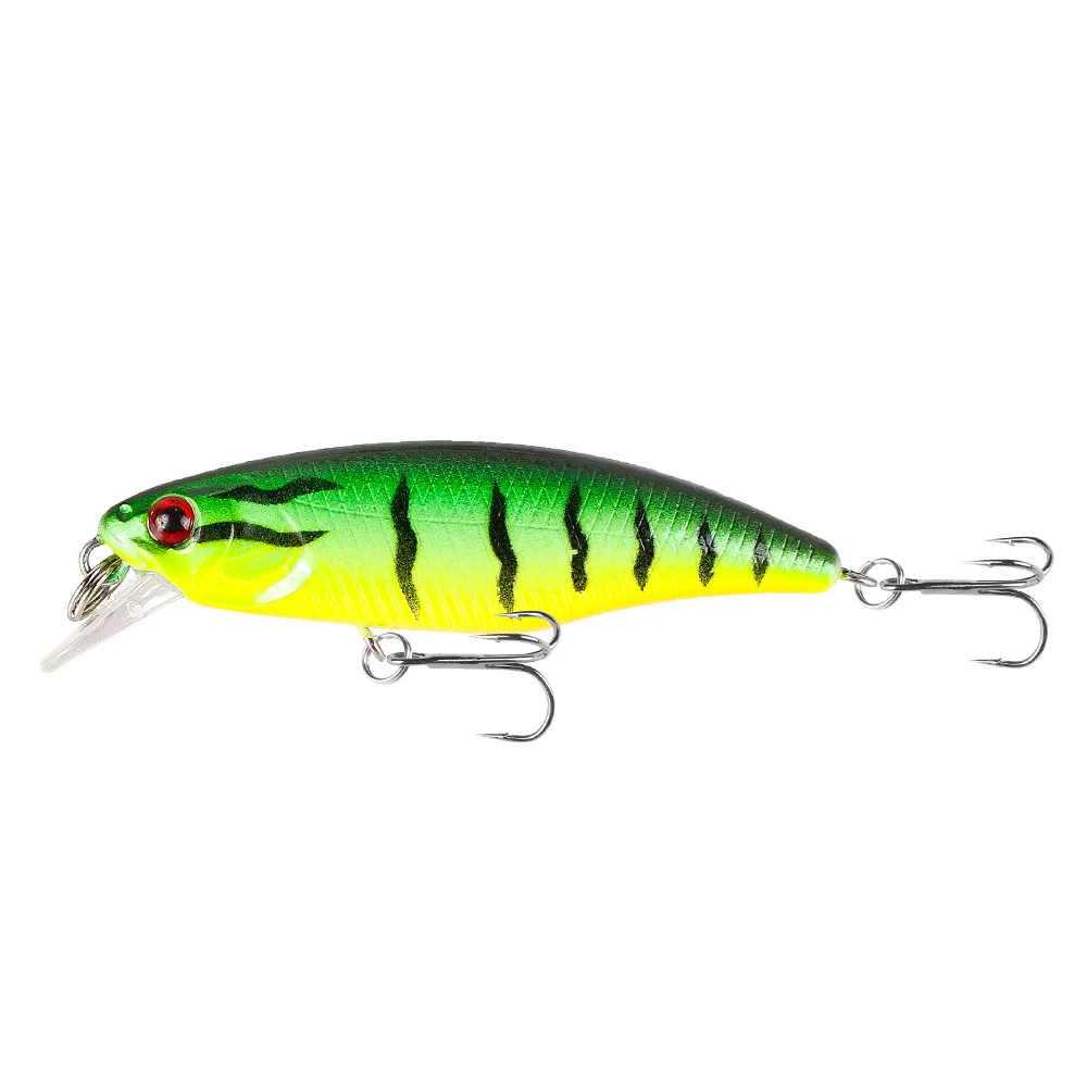 Mini señuelo de pesca de pececillo que se hunde, 4,5g, 55mm, cebo duro, Wobblers, Crankbait, Perch, Lucio, salmón, trucha, lubina, 1 piezas