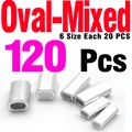 Oval Mixd 120PCS