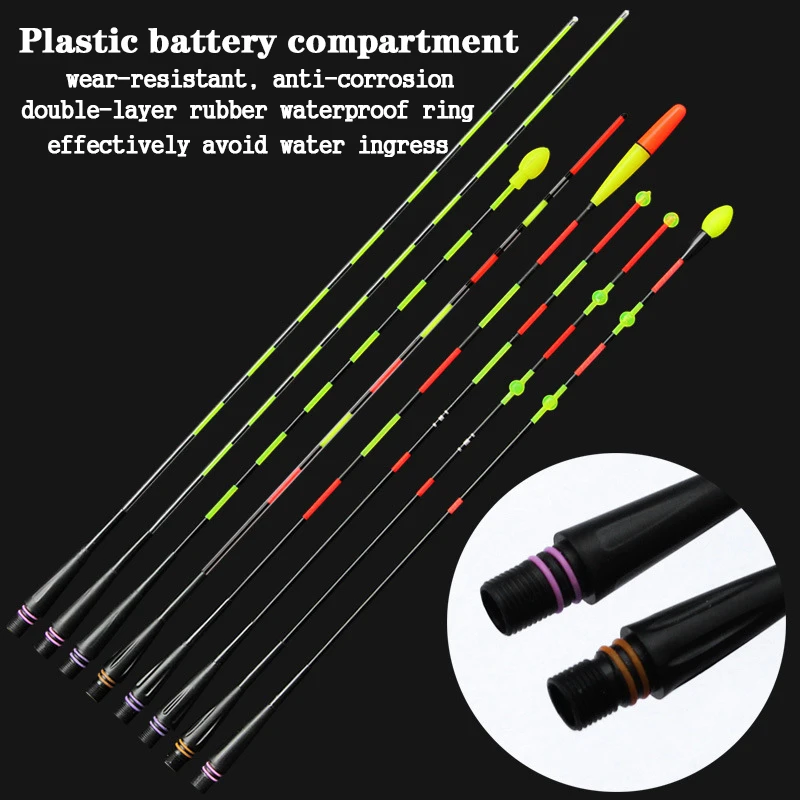 2025New Sensor de gravedad cola + flotador tubo carpa mordida gancho giro rojo al aire libre accesorios de pesca de alta calidad 7 especificaciones elegir - imagen 3