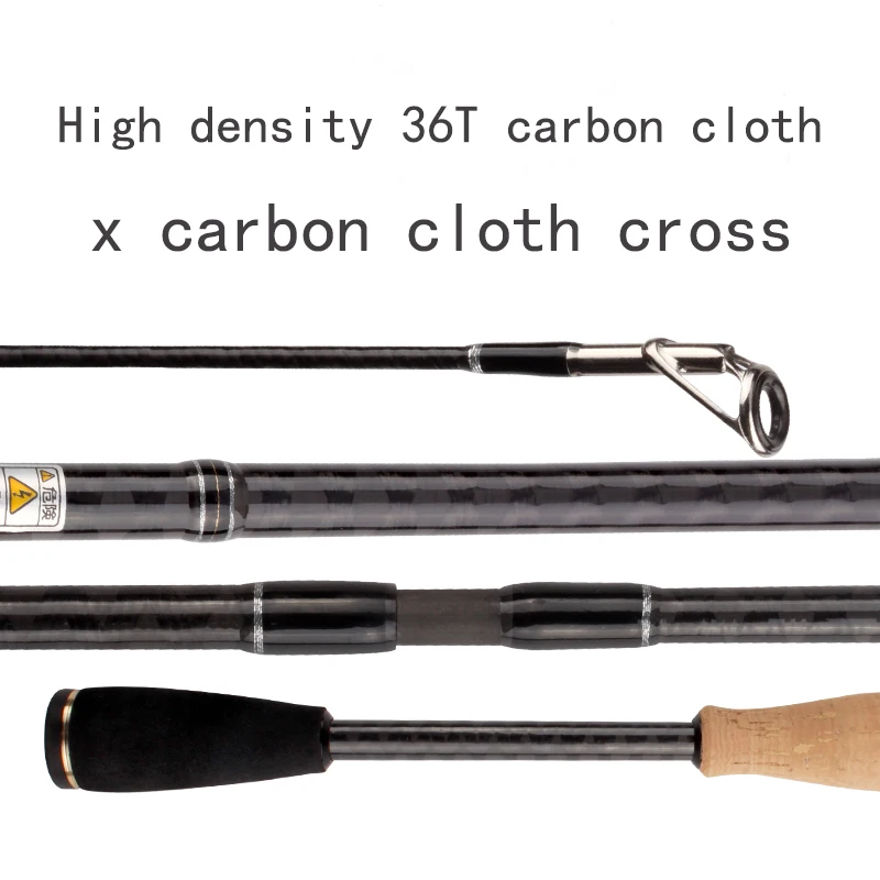 Caña de pescar KAWA Fuji O Ring y asiento de rueda Fuji, caña giratoria y lanzamiento de señuelo rápido, 2-2,2, 8m de longitud, peso del señuelo 4-17g y 8-20g - imagen 4