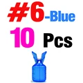 No6 Blue 10Pcs