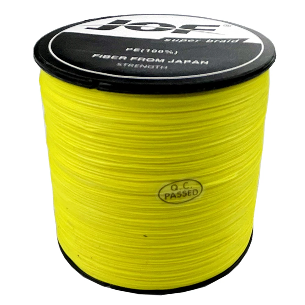 JOF-líneas de pesca trenzadas X12 X9, 1000M, 500M, 300M, 100M, 12/9 tejidos, 20-120lb, línea de multifilamento de PE liso para pesca en el mar - imagen 5