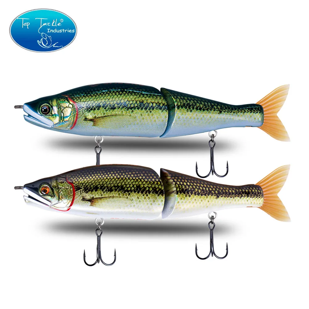 Señuelo de pesca swimbait flotante de hundimiento lento 178mm agua salada artificial o flotante agua dulce cebos articulados de lubina grande CF LURE - imagen 3