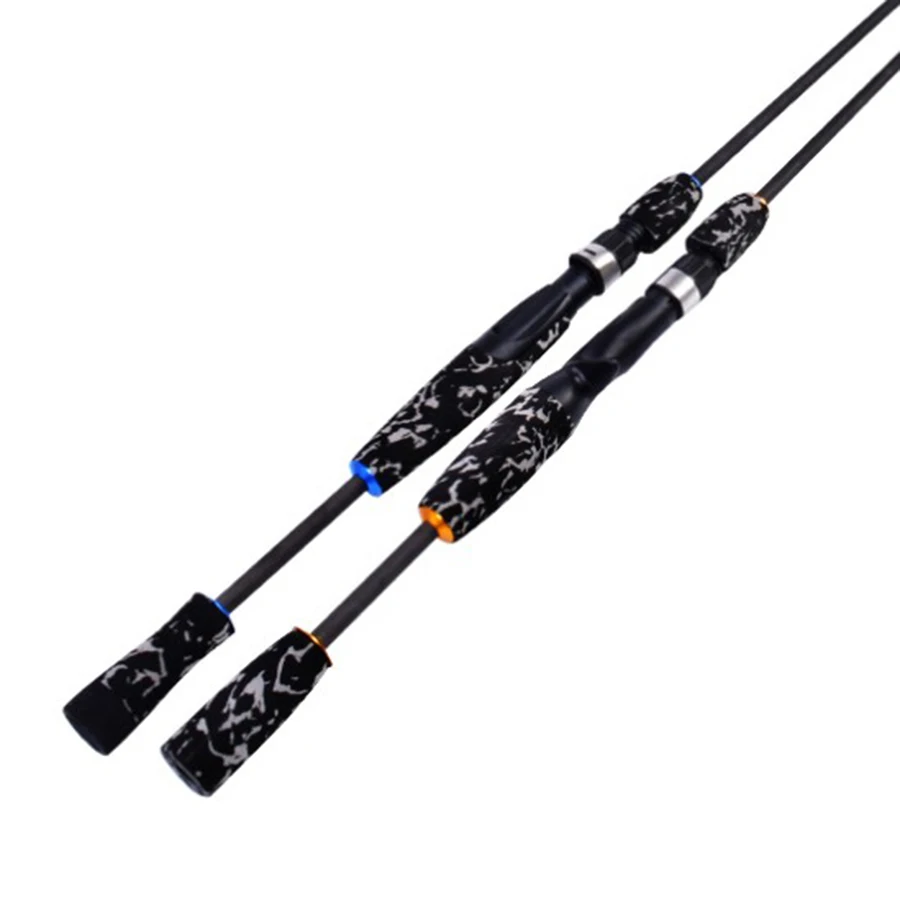 1 Juego de kit/paquete de mango de varilla, agarre dividido, material EVA, camuflaje negro, carrete de fundición giratorio, varilla de asiento, juego combinado de reinstalación, piezas - imagen 2