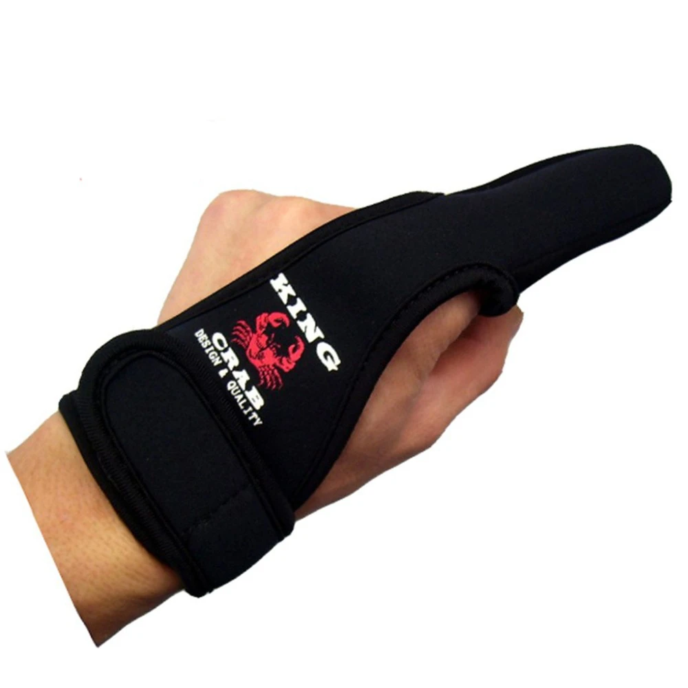 Guantes de neopreno para caña de pescar, protector de un solo dedo para mosca, casting, equipo de pesca, caza, corte impermeable, Invierno - imagen 2