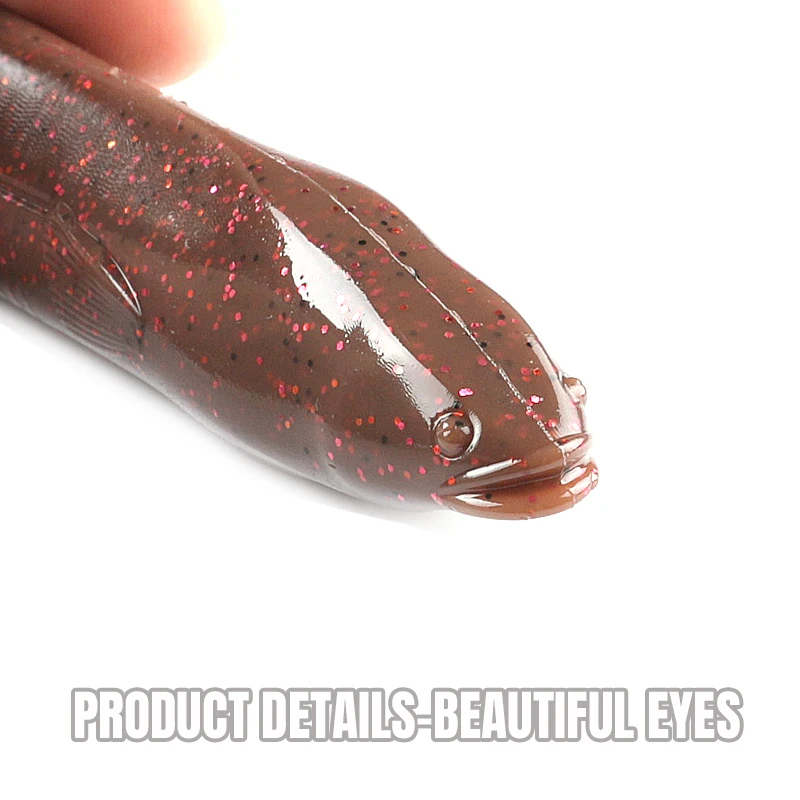 Supercontinente nuevo cebo suave de anguila caliente 20 cm/15 cm señuelo de pesca suave lubina cebo Artificial Shad Anguila Needfish aparejos de pesca - imagen 4