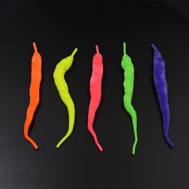 Mascarillas para atar cebos grandes, 5 colores, 5,7 '', 10 unidades - imagen 4