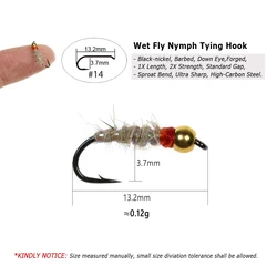 Señuelos Bead Head para Trucha – Ninfa, Mayfly, Caddis y Pupa