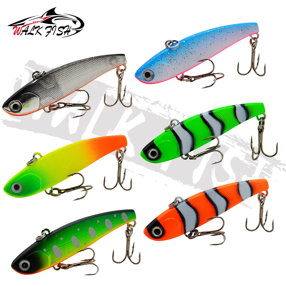 WALK FISH-señuelo de pesca con vibración que se hunde, 10g, 14g, 18g, 22g, cebo duro Artificial VIB, pesca en hielo en invierno, Lucio, aparejos de cebo Isca Pech - imagen 3