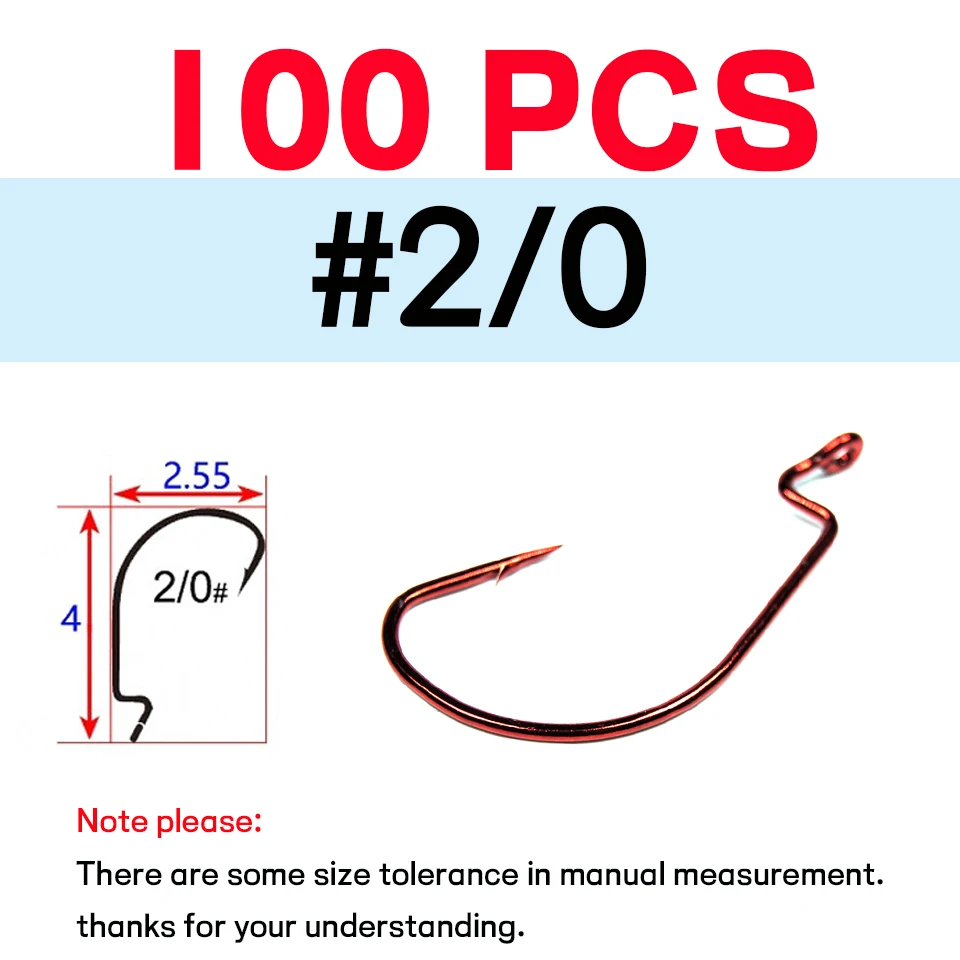 100pcs Size 2l0