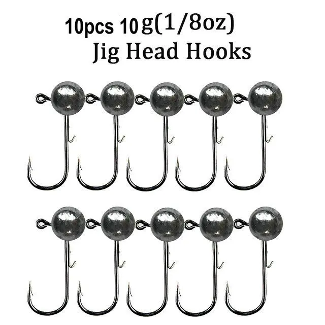 10pcs 10g fishhook