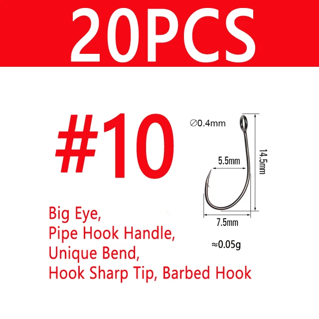 20pcs size 10