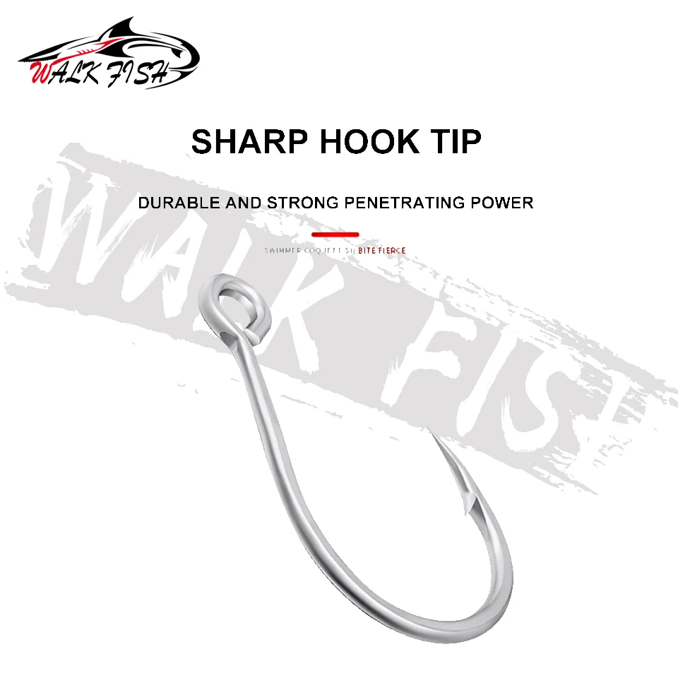 WALK FISH-señuelo de pesca de 2,5g/3,5g/5g, aparejos de pesca, cuchara de Metal, anzuelo afilado, cebo duro de lentejuelas, cucharas giratorias de agua dulce y salada, 1 ud. - imagen 4