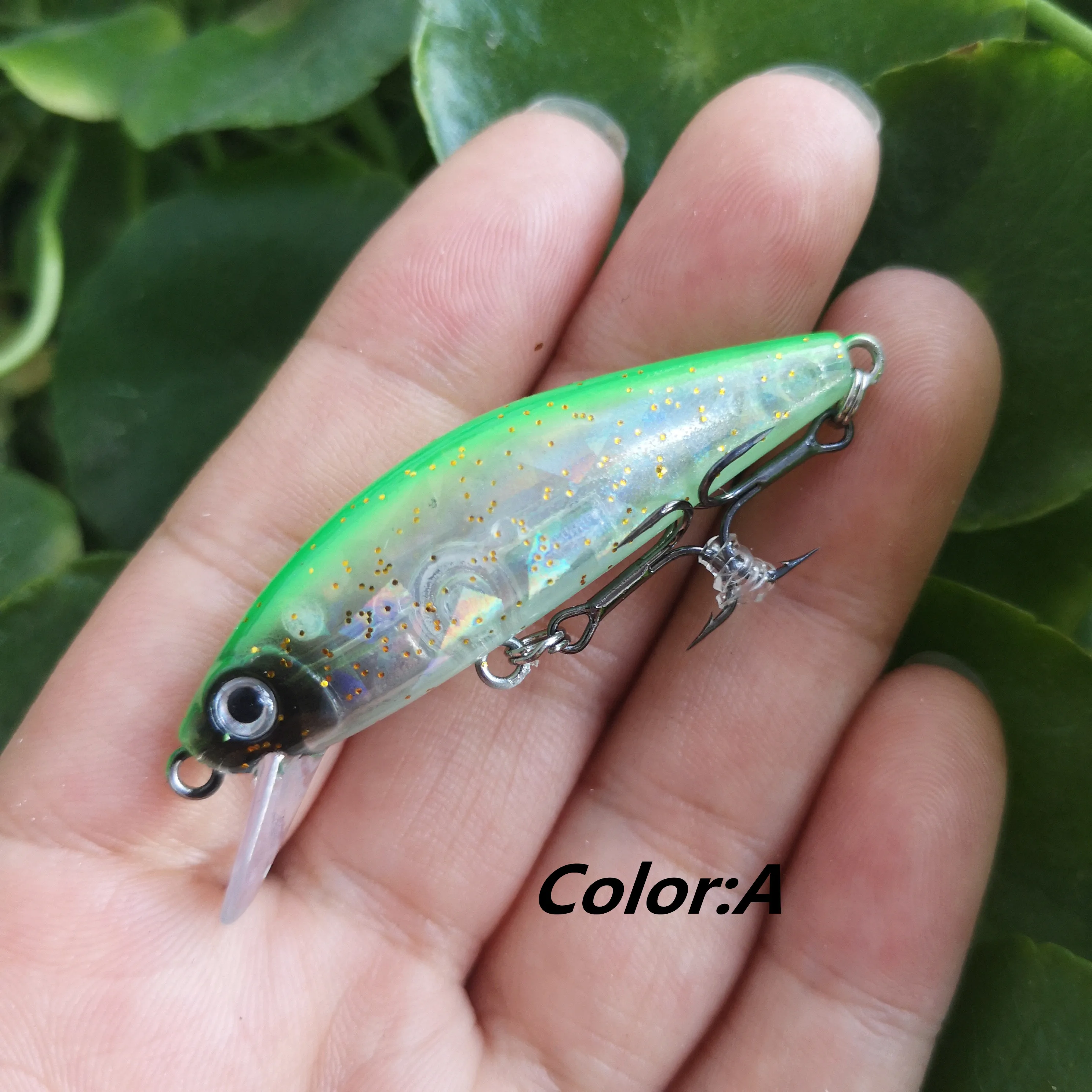 Señuelo de pesca MUKUN, nuevo Color, Mini Wobblers que se hunden, cebos duros para trucha, Jerkbait, perca, gran oferta, Crankbait - imagen 3