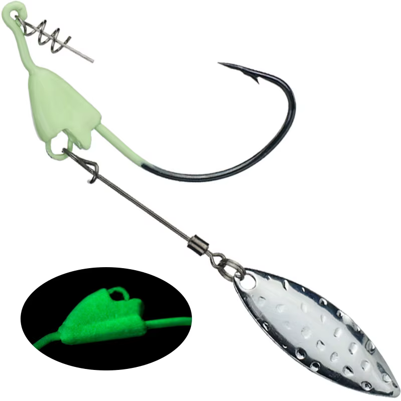 Salix Jig Head Cuchara – Señuelo hundidor para pesca marina - imagen 5