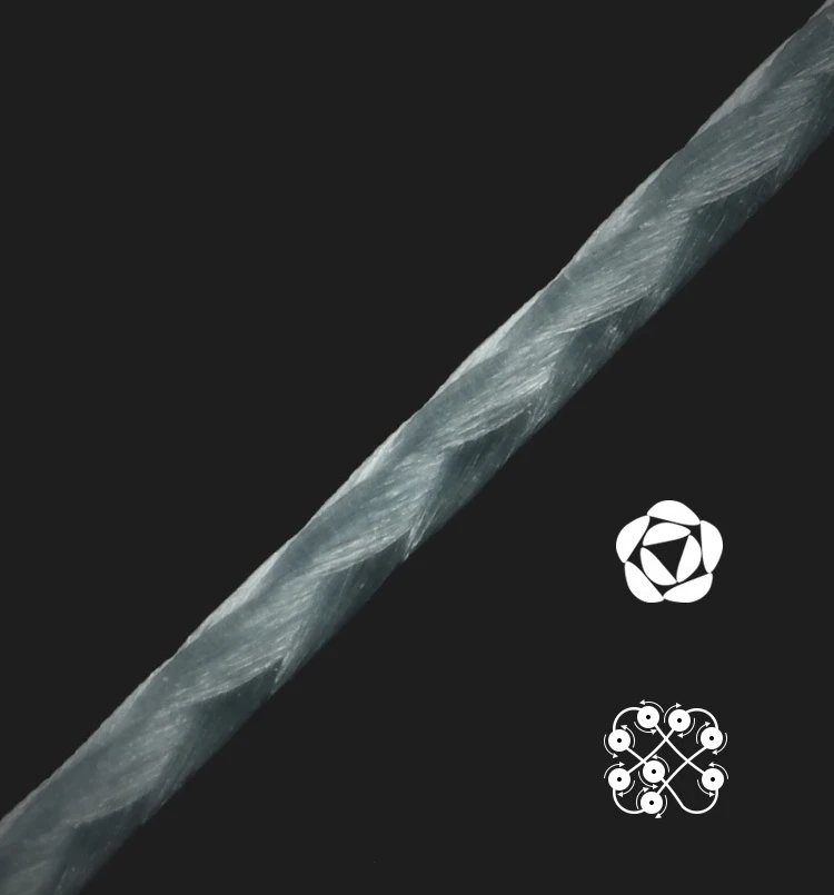 Línea de pesca de PE, 100M, 4/8 hebras, alambre trenzado, señuelo antimordedura, agua de mar, 0,4 #-10 # - imagen 5