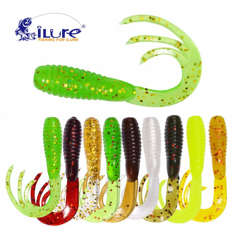 ILure 50 unids/lote señuelo suave de pesca 38mm 0,7g Softbait Swimbait garra cebo Artificial Señuelos de Pesca aparejos de pesca Crankbait