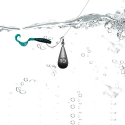 Plomos Giratorios Drop Shot para Pesca de Carpa
