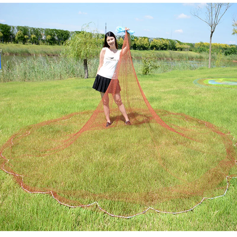 Lawaia-red de pesca tradicional, trampa de pesca manual, línea de neumáticos fuerte, redes de pescado extendidas manualmente, red de aterrizaje de fundición automática - imagen 3