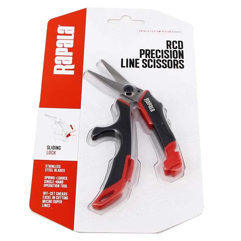 Corte de precisión con las tijeras de línea Rapala RCD
