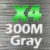 X4-300-GRAY