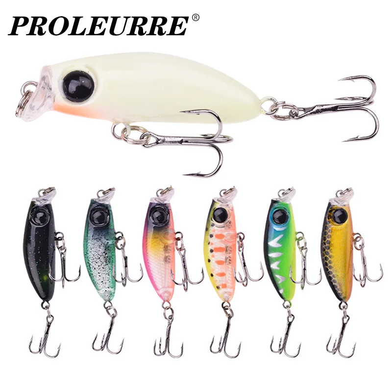 Señuelo Minnow hundido 4cm 3g – Trucha lubina lucio - imagen 2