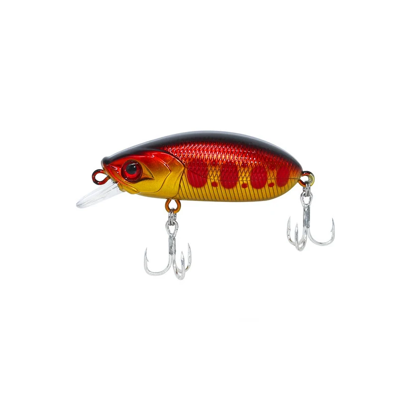 Señuelo de pesca Artificial Wobbler, cebo duro flotante de plástico duro, para trucha, Crankbait, Lucio, aparejos de pesca japoneses, 1 unidad, 50mm, 9,3g - imagen 4
