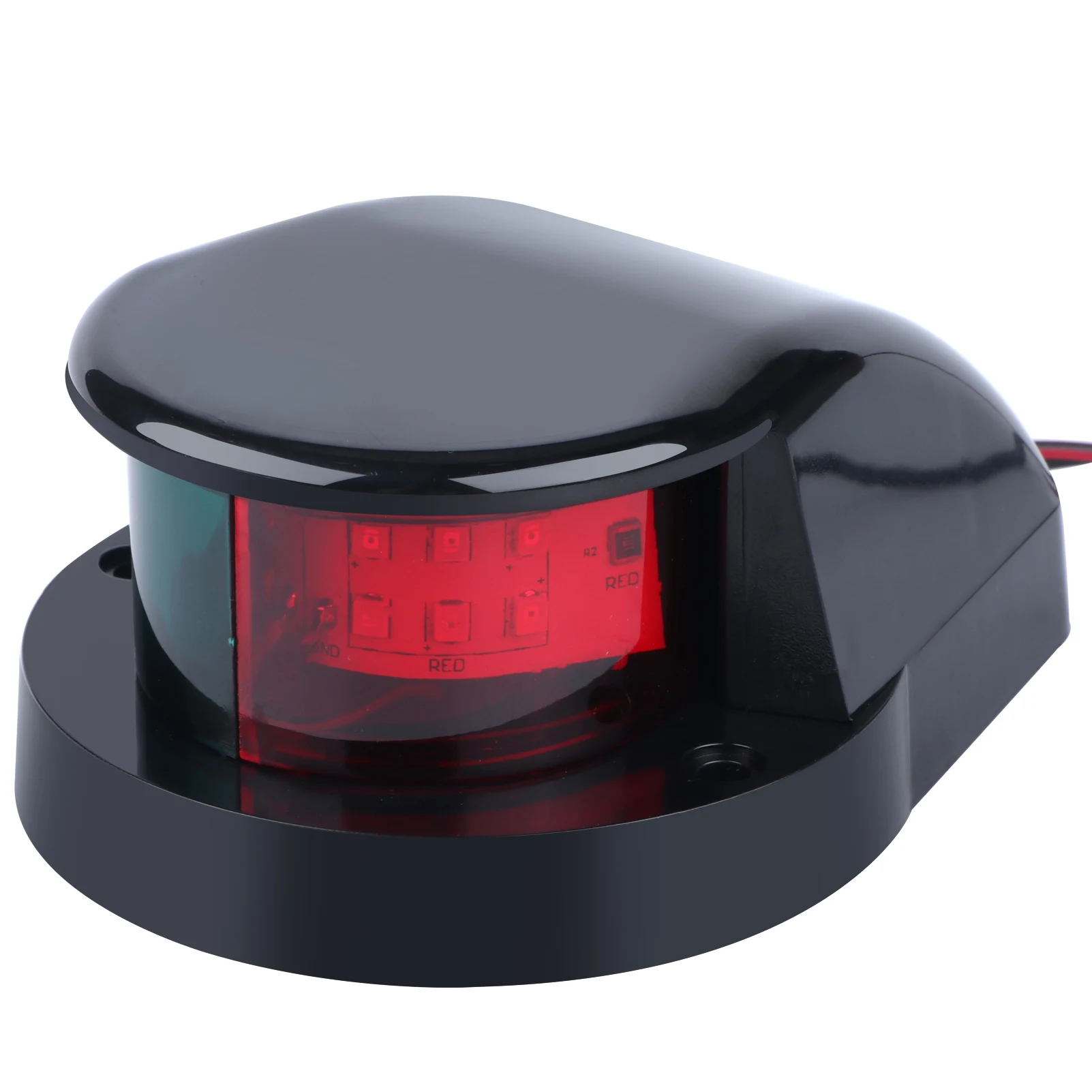 Luz de navegación LED bicolor roja y verde para barco - imagen 2