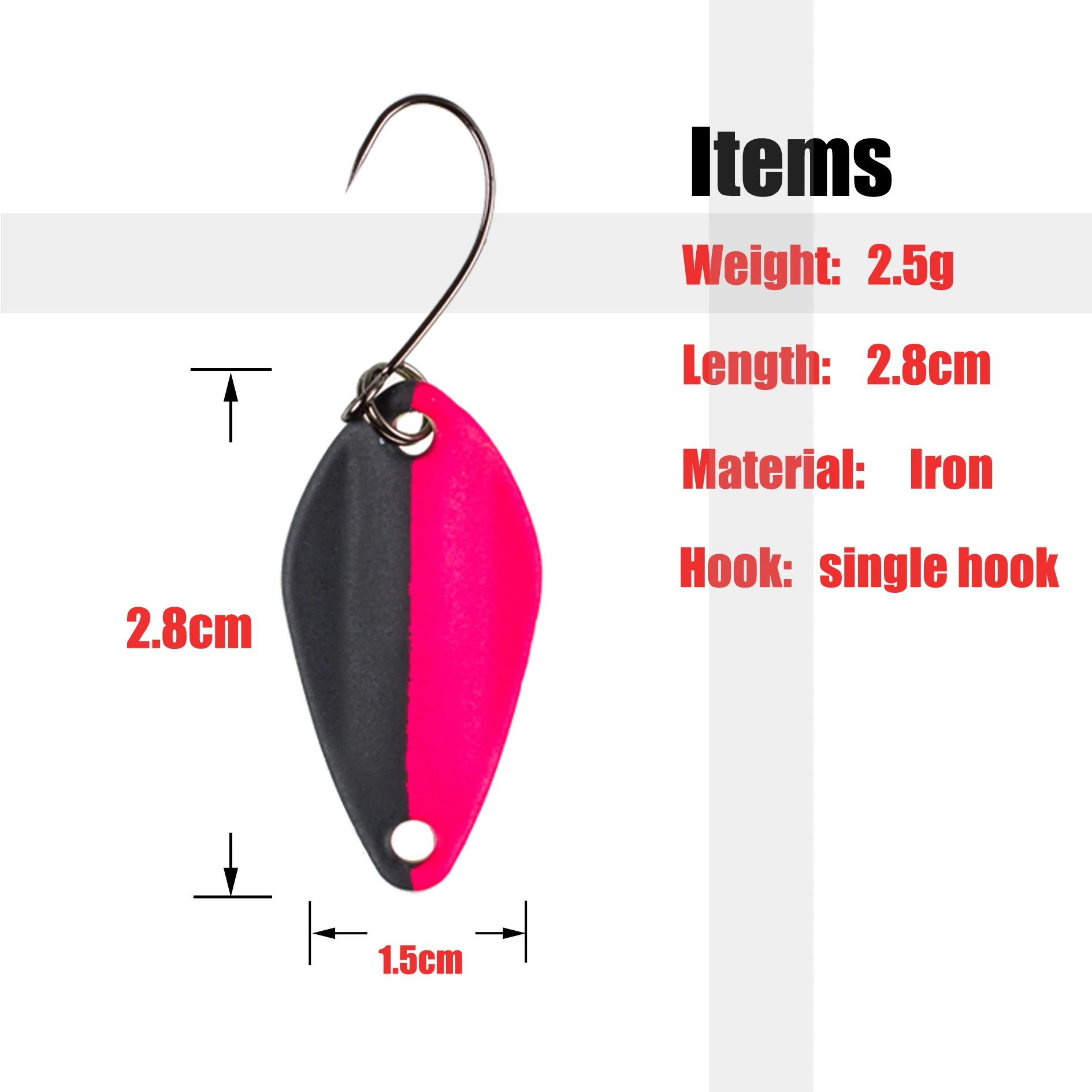 Jerry Auriga-cuchara de pesca Micro ancha, señuelos para trucha, colores UV, aparejos de pesca ultraligeros brillantes, adornos brillantes, venta al por mayor - imagen 5