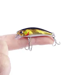 Señuelo Mini Minnow Wobbler 4,5cm – Crankbait hundimiento para lubina