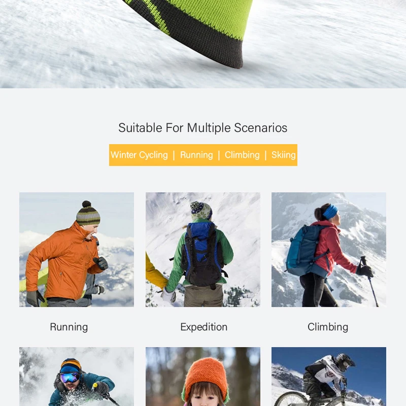 Manténgase cálido y activo con equipo de invierno versátil para varias aventuras al aire libre
