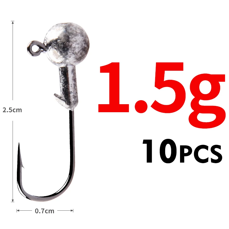 Weight 1.5g-10pcs