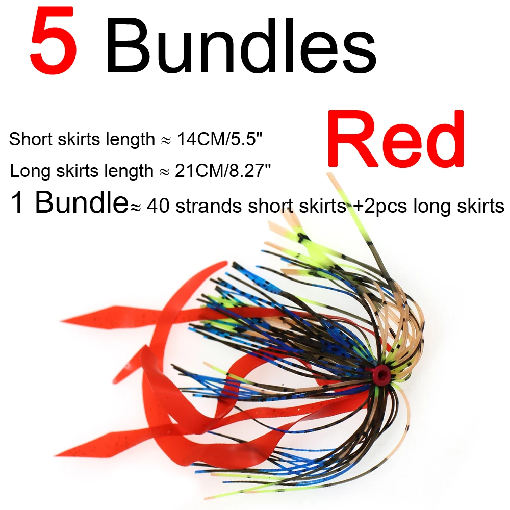 5 Bundles Red