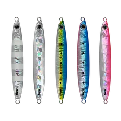 FUNADAIKO Pesca 25g 35g 45g 60g 80g 100g 120g plantilla de fundición Jigging señuelo para peces plantillas de Metal lento isca aparejos de Pesca artificiales