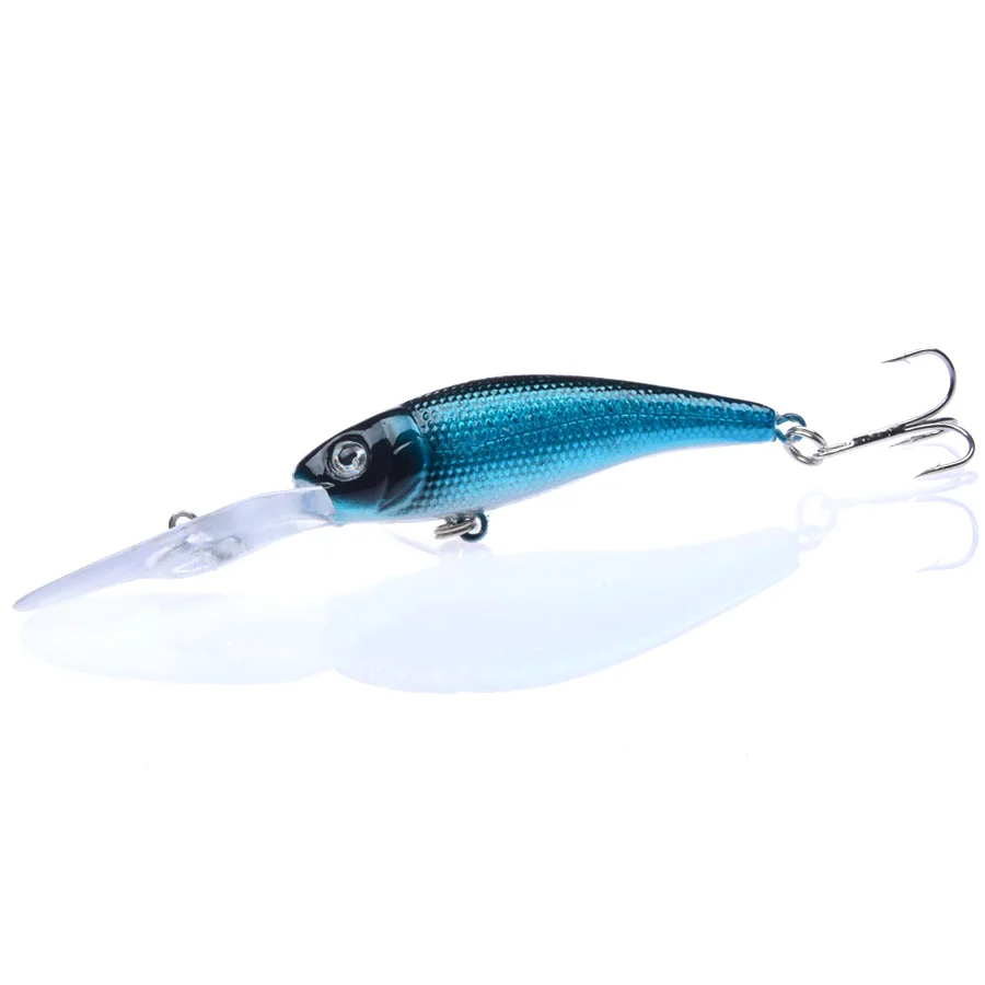 Minnow-señuelo de Pesca de carpa, cebo duro para Pesca de curricán, Wobblers artificiales para Plantilla de Lucio, cebo para lubina, Crankbaits, aparejos de Pesca Swimbait - imagen 4