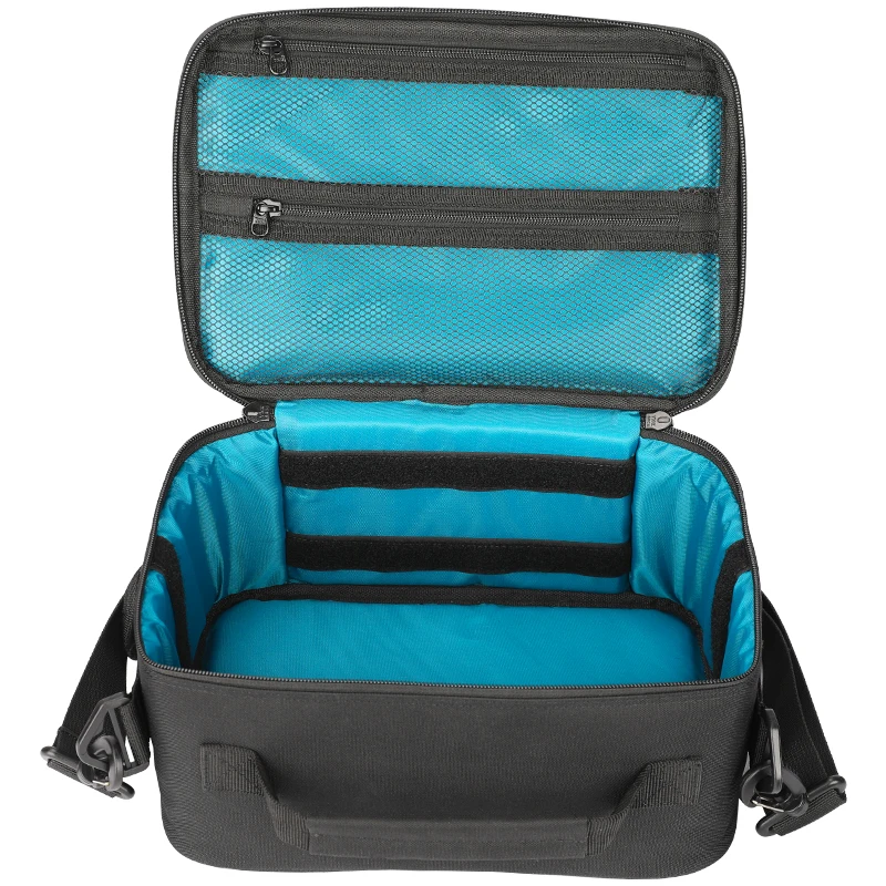 TSURINOYA-Bolsa de almacenamiento de carretes de pesca multifunción, bolsa de almacenamiento de carretes de gran capacidad, partición extraíble, resistente al agua - imagen 4