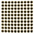 golden 100pcs