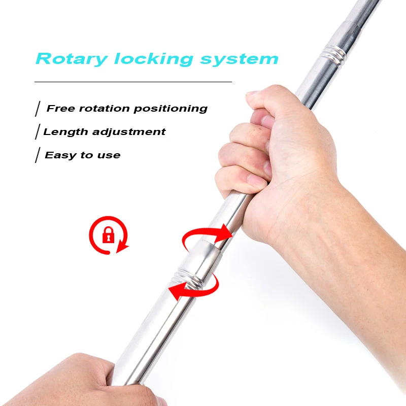 Redes de pesca plegables de acero inoxidable, herramientas de pesca de 1,8 M/2,2 M, Red de aterrizaje plegable pequeña, trampa de red de fundición M079 - imagen 4