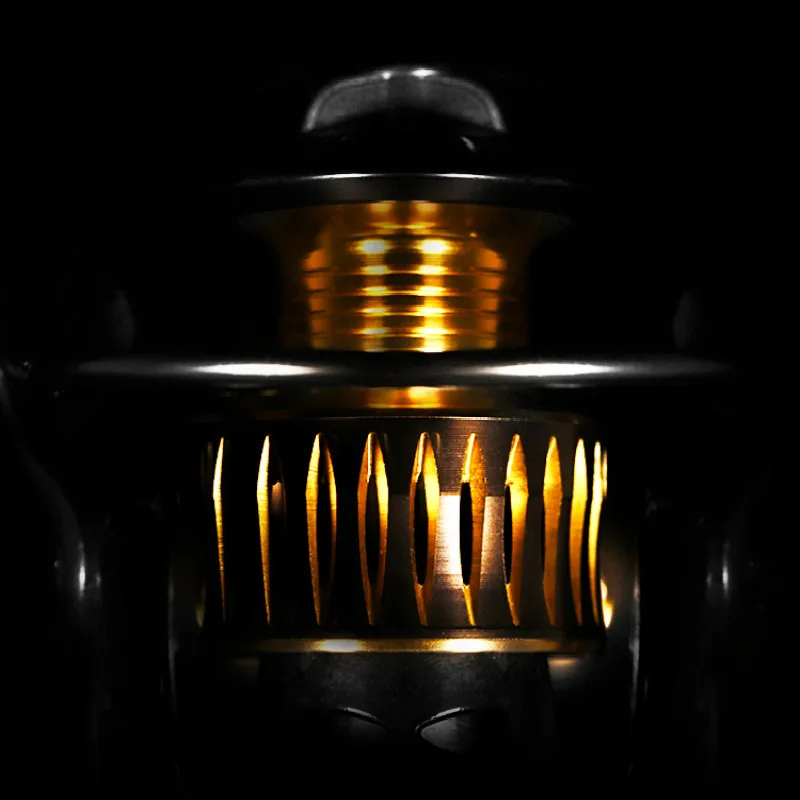 Rueda giratoria de tiro largo, caña de mar de Metal ultraligera, Micro izquierda y derecha, 12KG de fuerza de frenado, carrete de pesca 1000-4000 - imagen 5