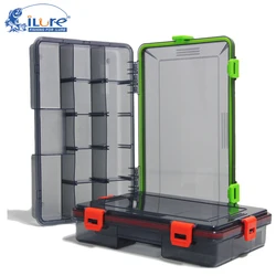 ILure Caja de aparejos de pesca con compartimentos 2 colores