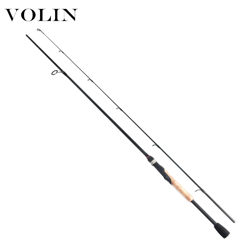 VOLIN-caña de pescar de fundición giratoria, 198cm, venta al por mayor - imagen 2