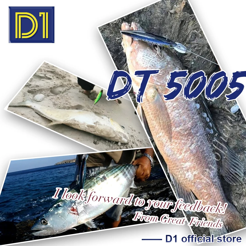 Señuelo de hundimiento pesado D1 Sea Minnow 92mm 49g 110mm 60g rocas y cebo duro de playa atún Wobblers carpa Crankbait Pike con anzuelos triples - imagen 3